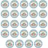 Blue & White Plates (8/Pkg)(Oktoberfest Plates – (24 Pack))