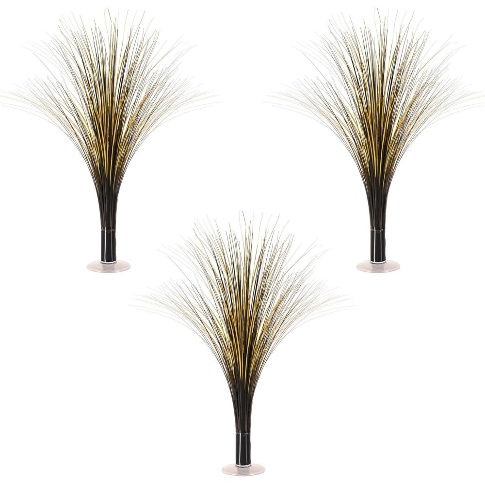 imageBeistle 3Pack Metallic Spray Centerpieces Black ampamp Gold Decorations for New Years Eve Awards Night Banquets ampamp Birthday Parties Elegant Table Decor for Special Events 19