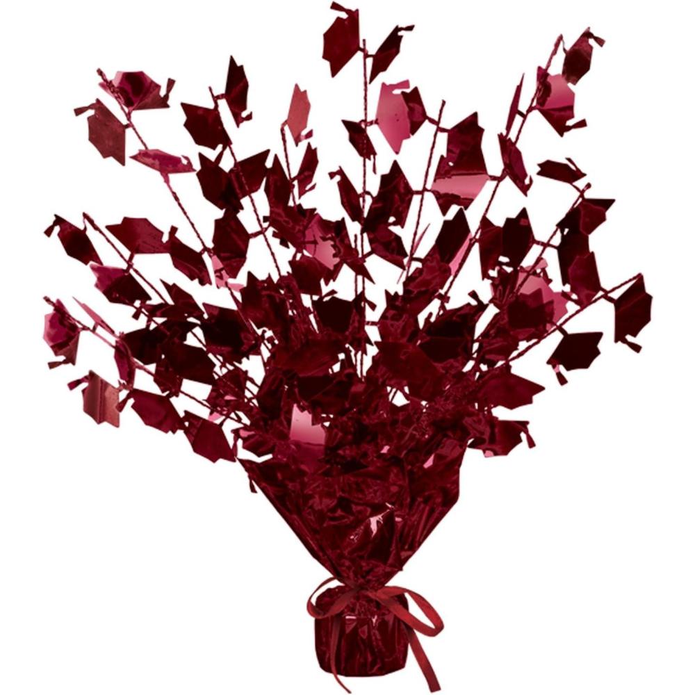 imageBeistle Graduation Cap Gleam N Burst Centerpiece Maroon Party Accessory 1pkg Red
