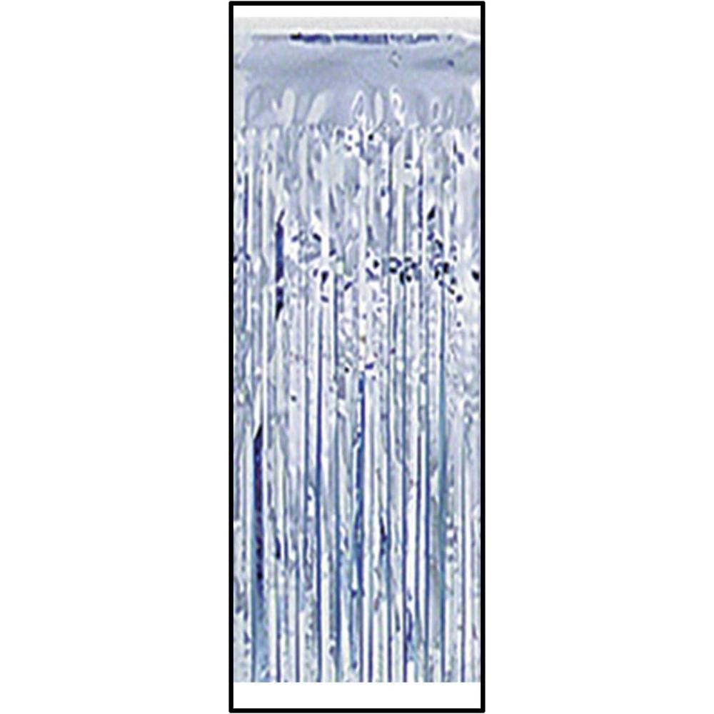imageBeistle Metallic Table Skirt 2Ply Party Accessory Anniversary Decorations 30quot x 14 SilverSilver