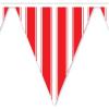 Striped Pennant Banner Party Accessory (1 count) (1/Pkg)(1)