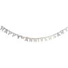 Beistle Foil Happy Anniversary Streamer, 4-1/4-Inch by 6-Feet