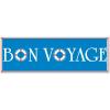 Bon Voyage Sign Banner Party Accessory (1 count) (1/Pkg)(Bon Voyage Sign Banner – (1 Pack))