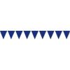 Indoor/Outdoor Pennant Banner (orange) Party Accessory  (1 count) (1/Pkg)(Blue)
