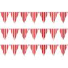 Striped Pennant Banner Party Accessory (1 count) (1/Pkg)(3)