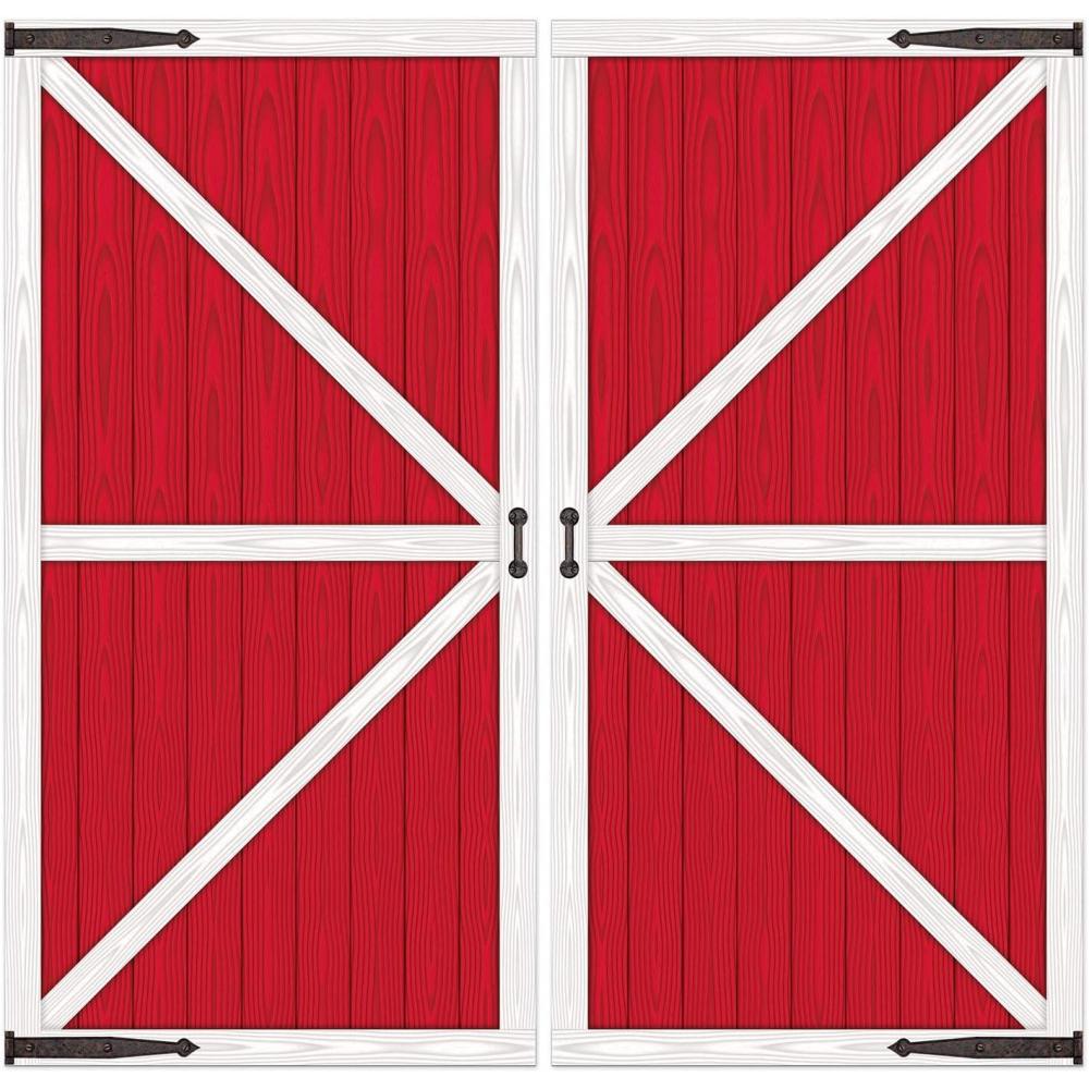 imageBarn Door Props Party Accessory 1 count 2PkgBarn Door