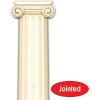 Beistle Roman Pillar Photo Prop Backdrop, Greek Column Wall Decoration, Italian Jointed Cut Out Party Decor, Rome& Greece Party Accessry, 6′