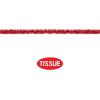 Beistle 24-Piece Tissue Festooning, 25-Feet,Red
