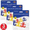 Beistle Anchor Garland(3 piece)