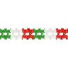 Pkgd Pageant Garland (red, white, green) Party Accessory  (1 count) (1/Pkg)(Red/White/Green)