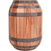 Beistle 33″ x 22.75″ Corrugated Cardboard Three Dimensional Wooden Barrel Western Photo Prop for Farm Themed Party Decorations