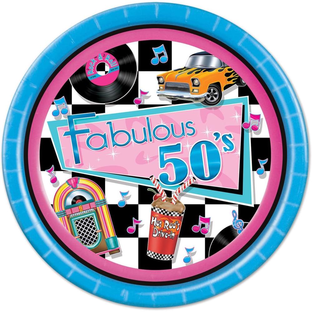 imageBeistle Fabulous 50s Plates