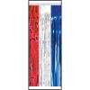 Pkgd 1-Ply FR Metallic Table Skirting (red, silver, blue) Party Accessory (1 count) (1/Pkg)