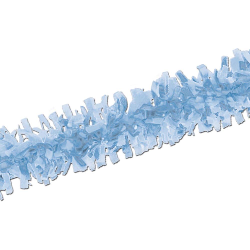 imageLight Blue Tissue Festooning 25 Feet