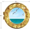 Cruise Ship Porthole Peel ‘N Place 15 inch Pack of 4