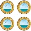 Cruise Ship Porthole Peel ‘N Place 15 inch Pack of 4