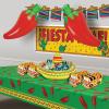 Beistle Chili Pepper Tablecover, 54” x 108” – Plastic Table Cloth, Rectangular Tablecloth, Table Covers for Party, Cinco De Mayo Tablecloth, Fiesta Party Decorations, Cinco De Mayo Decorations
