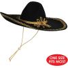 Beistle Felt Sombrero Hats Mexican Theme Fiesta Party Supplies(Felt Sombrero (2-pack))