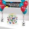Beistle Grad Cap Photo/Balloon Holder Party Accessory Pack of 2(Grad Cap Photo/Balloon Holder – (1 Pack))