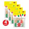 Beistle S60112AZ4 Mexican Flag Picks, Red/White/Green(Mexican Flag Picks – (200 Pack))