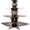 Beistle 3-Tier Congrats Grad Cupcake Stand Dessert Holder Graduation Party Decorations