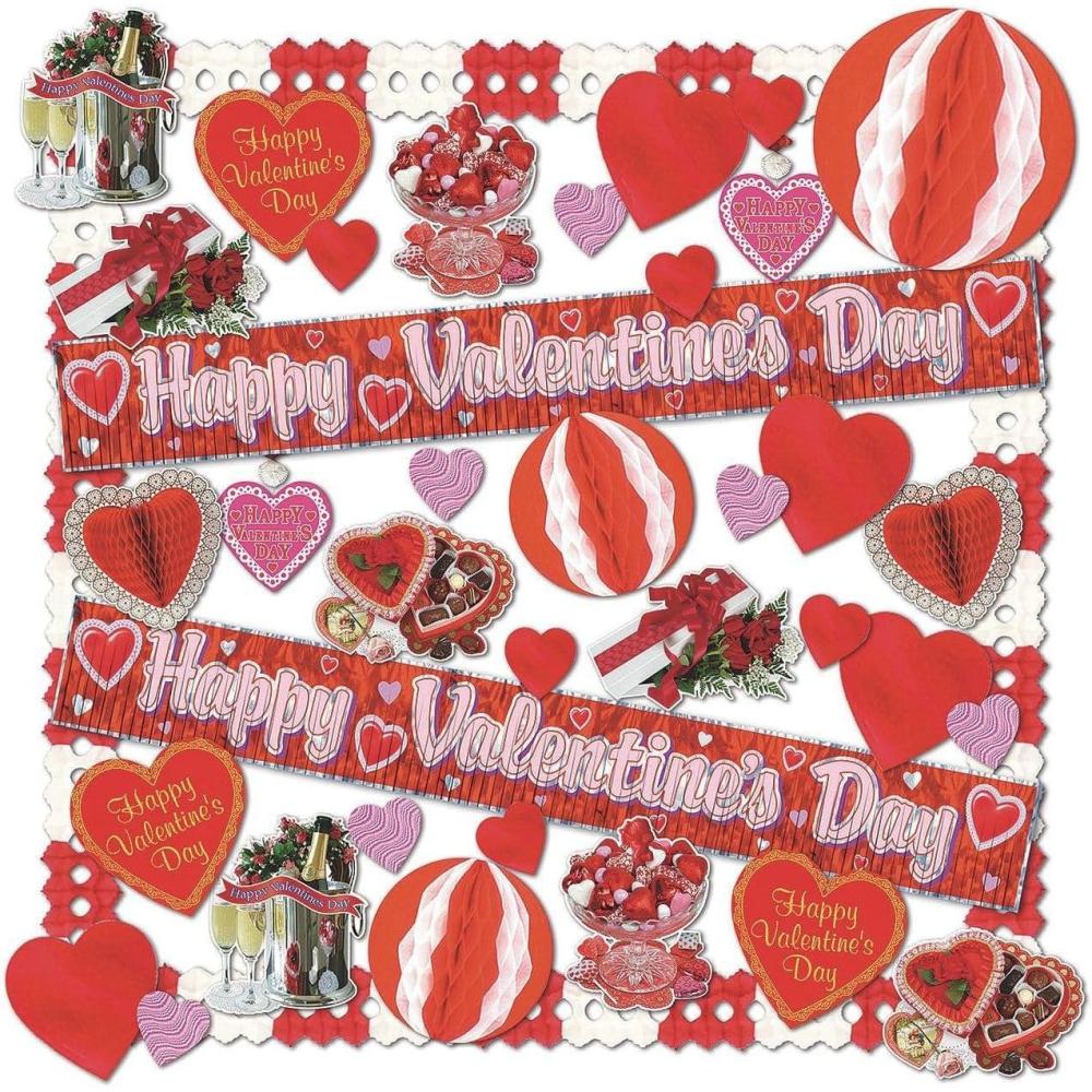 imageFR Valentine Decorating Kit  39 Pcs Party Accessory 1 count