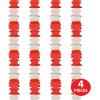 Beistle 4 Piece 14′ 6″ x 4.5″ Paper Hanging Ceiling Garlands Party Decorations, Photo Booth Backdrops, Background Décor, Red/White