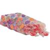 Beistle 50 Piece Candy Heart Valentine’s Day Cellophane Bags, Plastic Cello Treat Holders, Twist Ties Included, Celebrating With You Since 1900