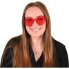 Beistle Red Heart Glasses, 3 Pairs, Stylish and Fun Heart-Shaped Novelty Sunglasses, Eyewear Accessories and Party Favors for Costumes, Valentine’s Day, and Retro Events, One Size
