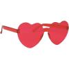 Beistle Red Heart Glasses, 3 Pairs, Stylish and Fun Heart-Shaped Novelty Sunglasses, Eyewear Accessories and Party Favors for Costumes, Valentine’s Day, and Retro Events, One Size