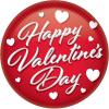 Beistle Valentine’s Day Buttons – 6-Pack Red and White Round Pins with Heart and Script Designs for V-Day Accessories for Handouts, Love Themed Events, Rewards, Dances, or Office Gifting, 2”