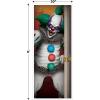 Beistle 2 Piece Creepy Clown Door Covers – Spine-Chilling Halloween Decorations To Haunt Your Home, Celebrating With You Since 1900