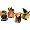 Beistle 8.5″-9.25″ Set of 8 Vintage Halloween Cutouts 01009