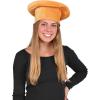 Beistle Plush Fabric Pizza Hat, Italian Food Themed Party Supplies, Wacky Hair Day Accessories, Funny Halloween Costume