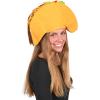 Beistle Taco Hat for Mexican Theme Cinco De Mayo Fiesta Party Supplies, Funny Halloween Costume, Wacky Hair Day Accessories