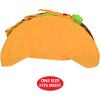 Beistle Taco Hat for Mexican Theme Cinco De Mayo Fiesta Party Supplies, Funny Halloween Costume, Wacky Hair Day Accessories