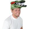 Beistle Unisex Plush Crocodile Hat, Halloween Dress Up,Photo Booth Prop,Australian Themed Party Supplies,Reptile Gator Cap(Crocodile – 2 Piece)