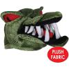 Beistle Unisex Plush Crocodile Hat, Halloween Dress Up,Photo Booth Prop,Australian Themed Party Supplies,Reptile Gator Cap(Crocodile)
