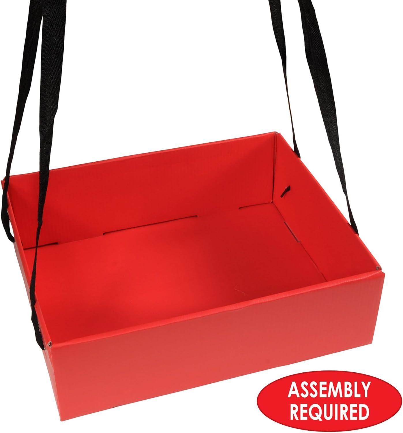 imageBeistle Cigarette Girl Party Tray 2Count VintageStyle Cardstock Trays with Black Ribbon Straps for Roaring 20s Costumes Gatsby Parties Movie Nights and Themed Events 4 x 11 x 13