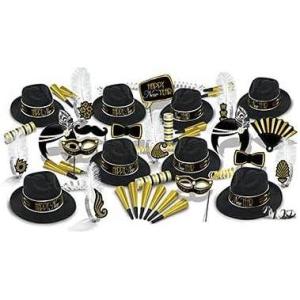 Beistle 80205-50 The Great 1920s New Year Assortment – Pack of 50