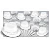 Beistle New Years, Hats, Tiaras, Noisemakers, Necklaces, White
