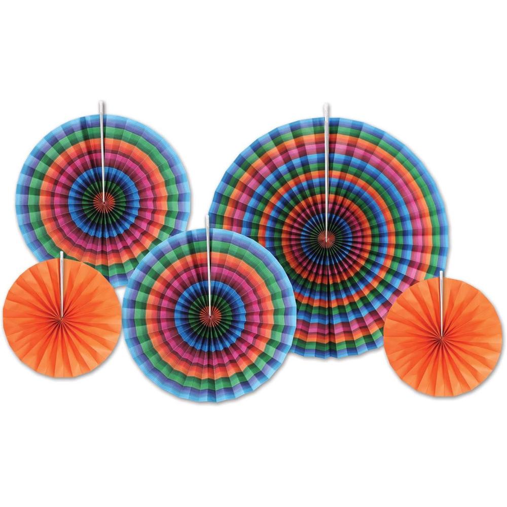 imageBeistle Fiesta Accordion Paper Fans