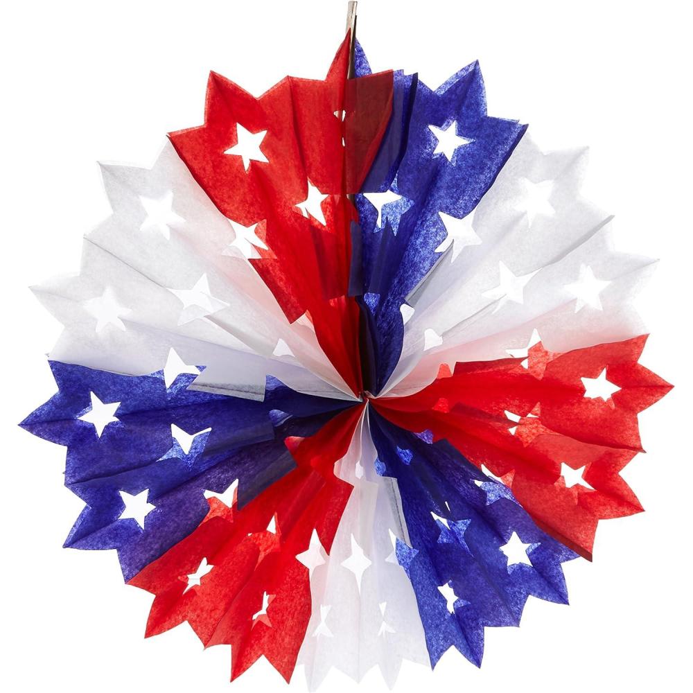 imageBeistle Patriotic Star Fan