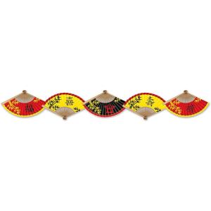 Beistle Asian Paper Fan Streamer