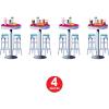 Beistle 4 Piece Retro 1950’s Soda Shop Tables & Stools Wall Décor 50’s Party Decorations, Celebrating With You Since 1900