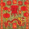 Beistle 3 Piece Asian Theme Year of The Dragon Cut Outs for Chinese New Year Decorations