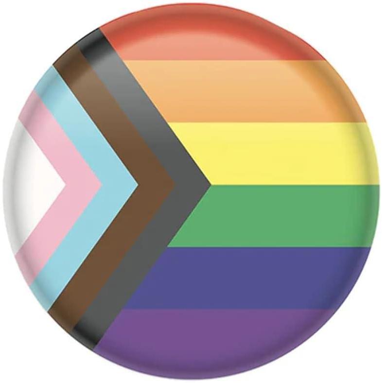 imageThe Beistle Company Pride Flag Button