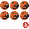 Beistle 6 Piece Vintage Halloween Party Supplies Cat & Moon Pinback Button Pins