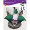 Beistle Cardstock Paper Jointed Creepy Clown Halloween Decorations For Home, Office, or Haunted House Party Supplies