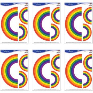 Beistle Rainbow Clings(6 piece)